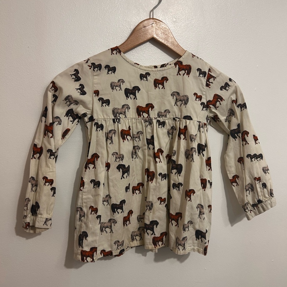 Rachel Riley horse dress/ top! Girls sz 6
